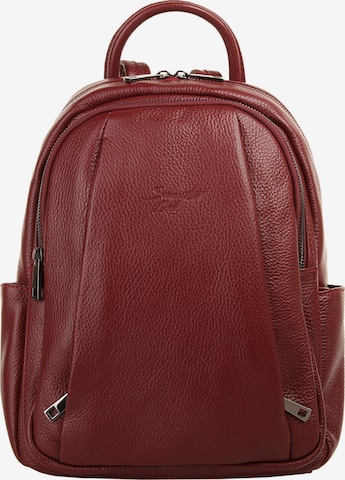 Samantha Look Backpack in Red: front
