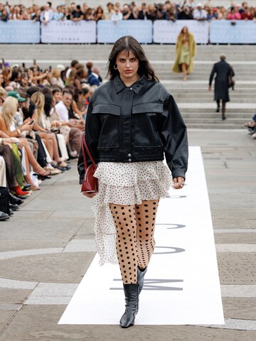 TOPSHOP Prechodná bunda 'BREE' - Čierna