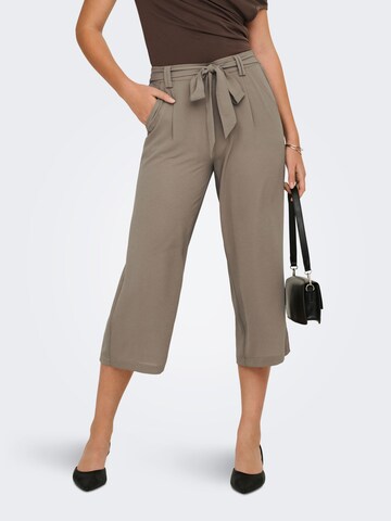 Wide Leg Pantalon 'ONLWinner' ONLY en marron