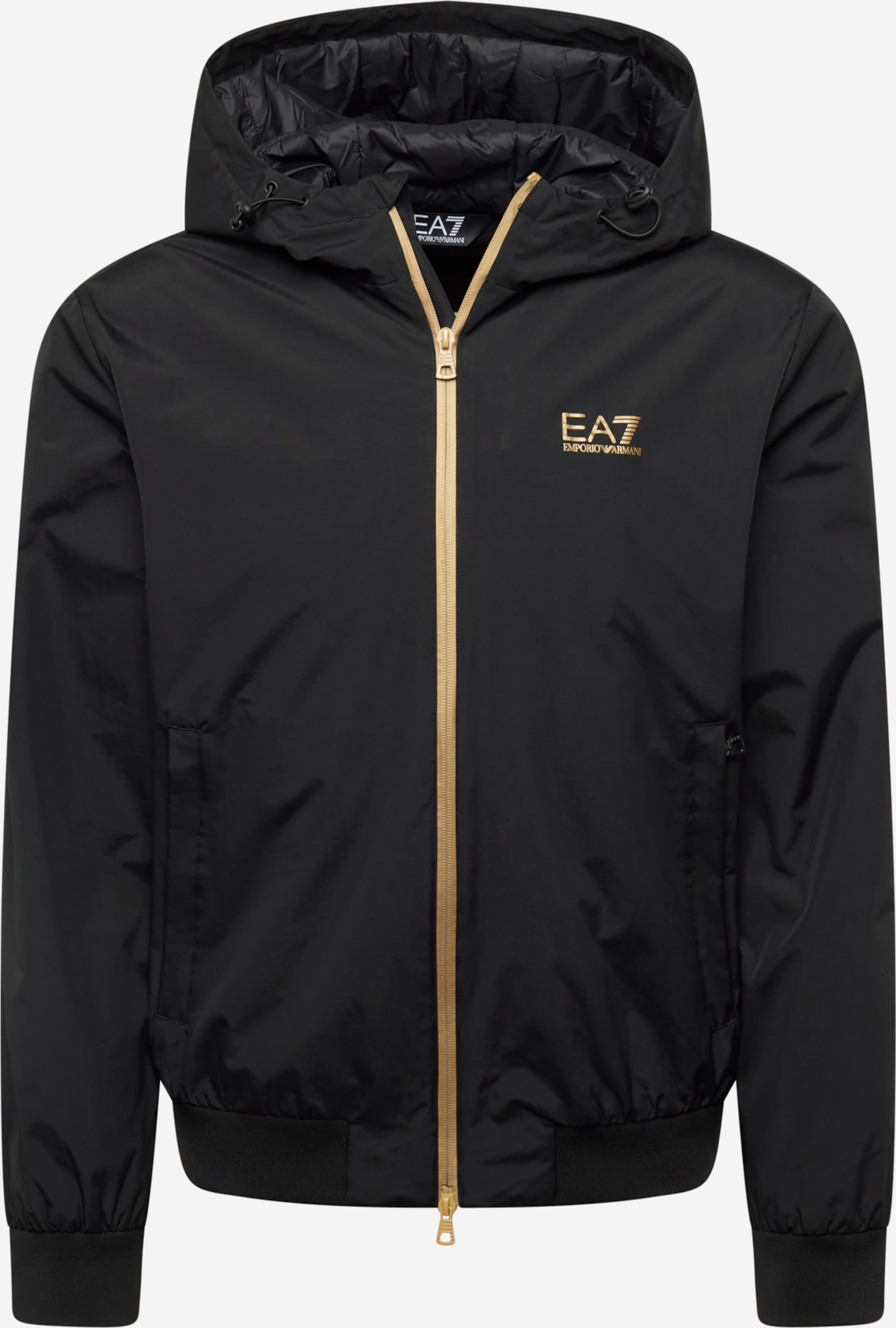 Emporio Armani Regular fit Between-Season Jacket in Black | ABOUT YOU