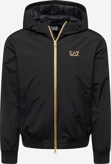 EA7 Emporio Armani Prijelazna jakna u zlatna / crna, Pregled proizvoda