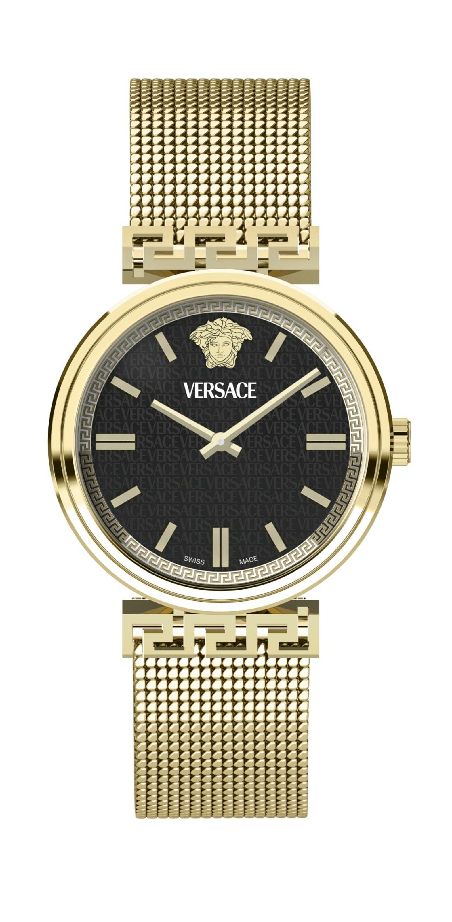 VERSACE Analoog horloge 'Mythos Vetca' in de kleur Goud / Zwart, Productweergave