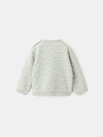 MANGO KIDS Sweatshirt 'FLOR' in Green