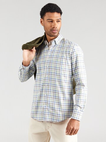 FYNCH-HATTON Klasický střih Košile – zelená: přední strana