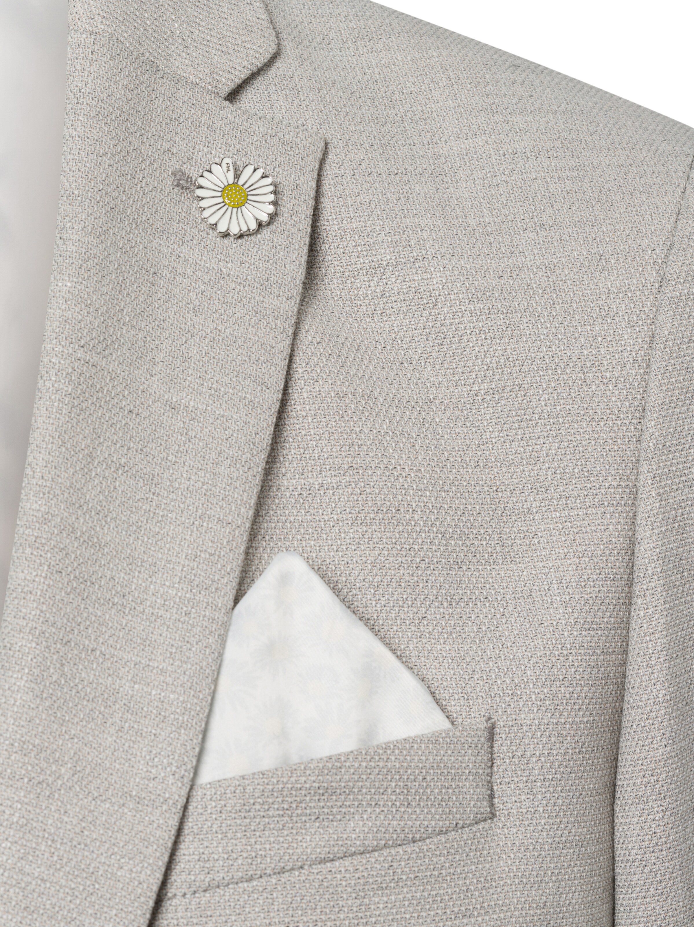 Finshley & Harding London Slimfit Sakko in Beige