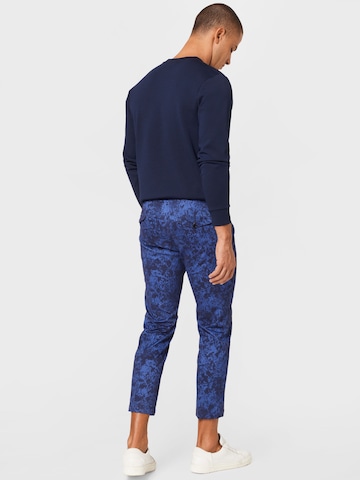 DRYKORN Regular Pleat-Front Pants 'JOAH' in Blue