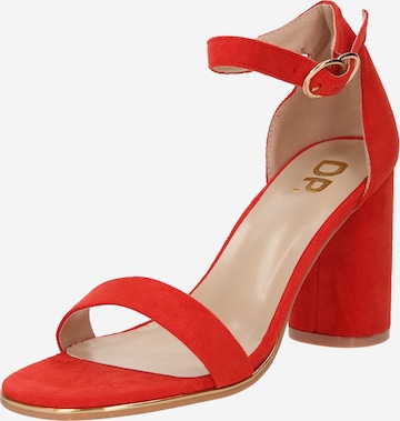 Dorothy Perkins Strap Sandals 'Sweetie' in Red: front