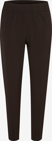 Kaffe Tapered Trousers 'Amona' in Brown: front