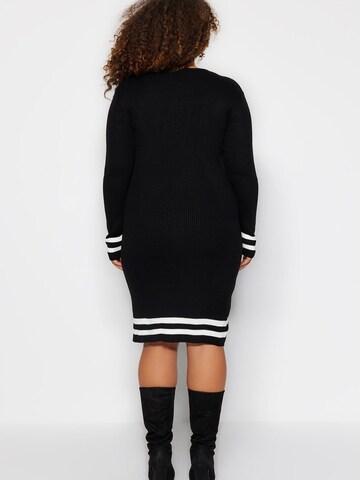 Abito in maglia di Trendyol Curve in nero