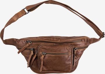 Orchid Fanny Pack 'Ivy' in Brown: front