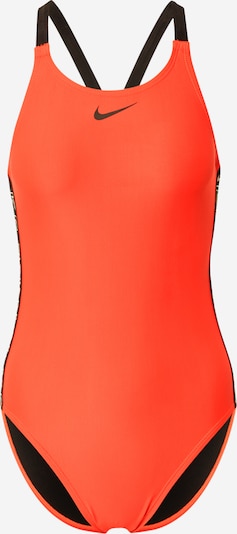 Nike Swim Active Swimsuit in Orange / Black, Item view