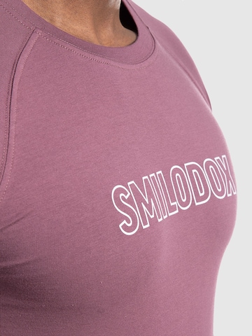T-Shirt 'Timmy' Smilodox en violet