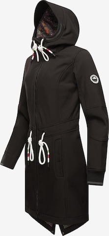 MARIKOO Raincoat 'Mount Furnica' in Black