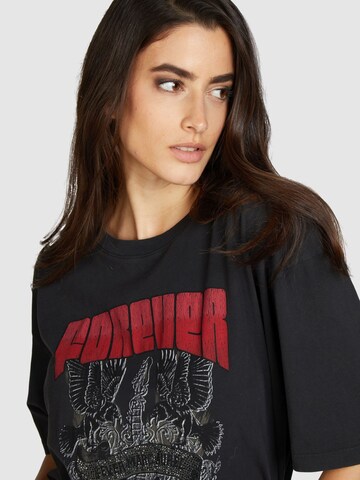 MARC AUREL Shirt in Black