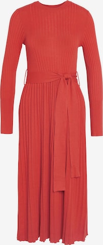Barbour Pletené šaty 'Norma' - Červená: predná strana