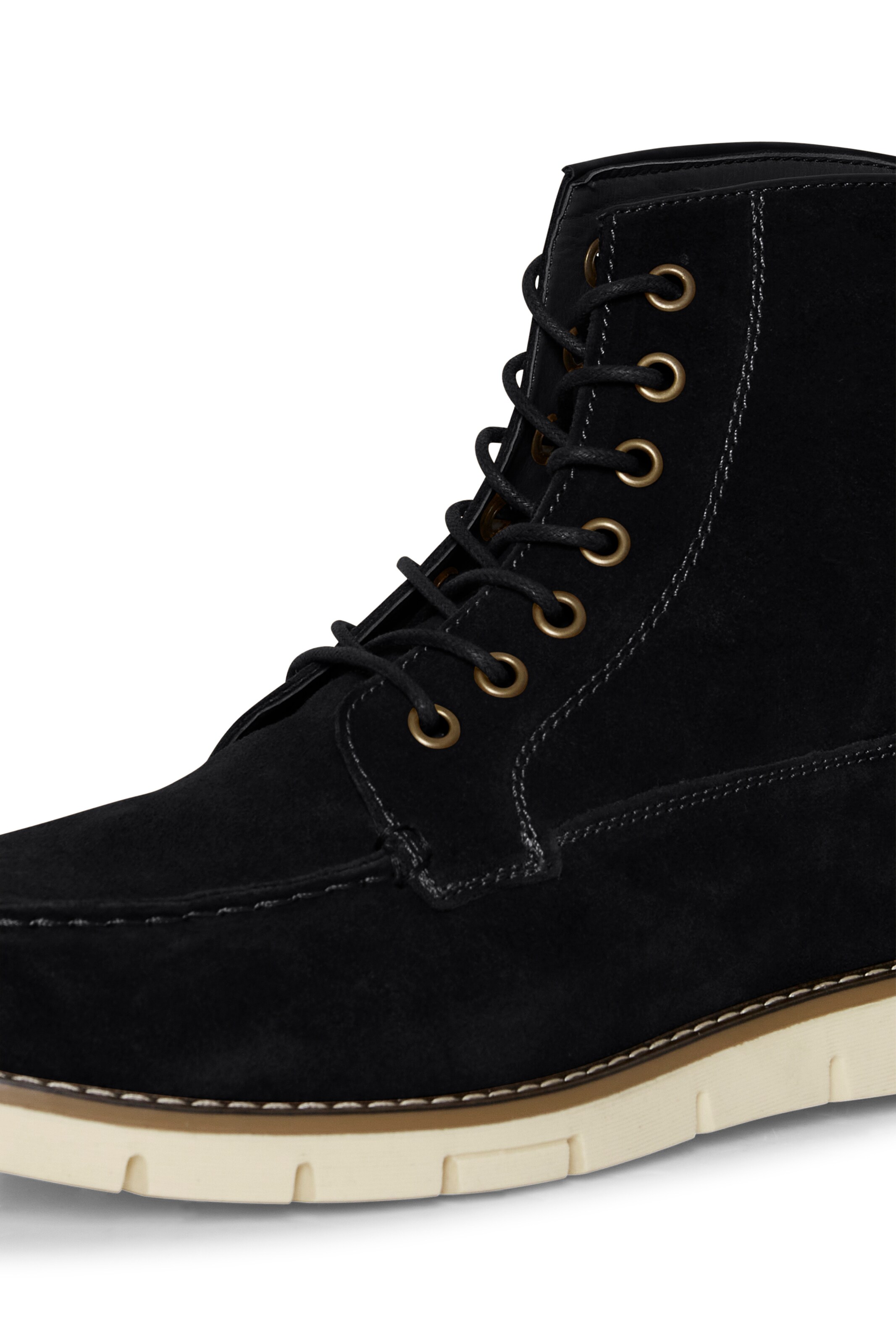 BLEND - Botas com atacadores em preto