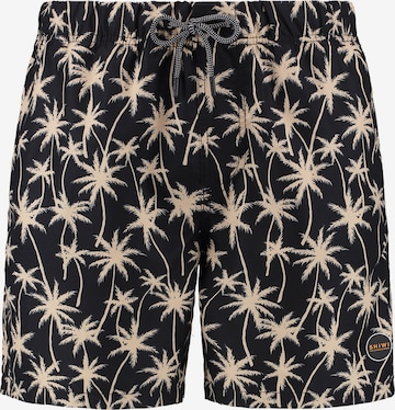 Shorts de bain Shiwi en noir : devant