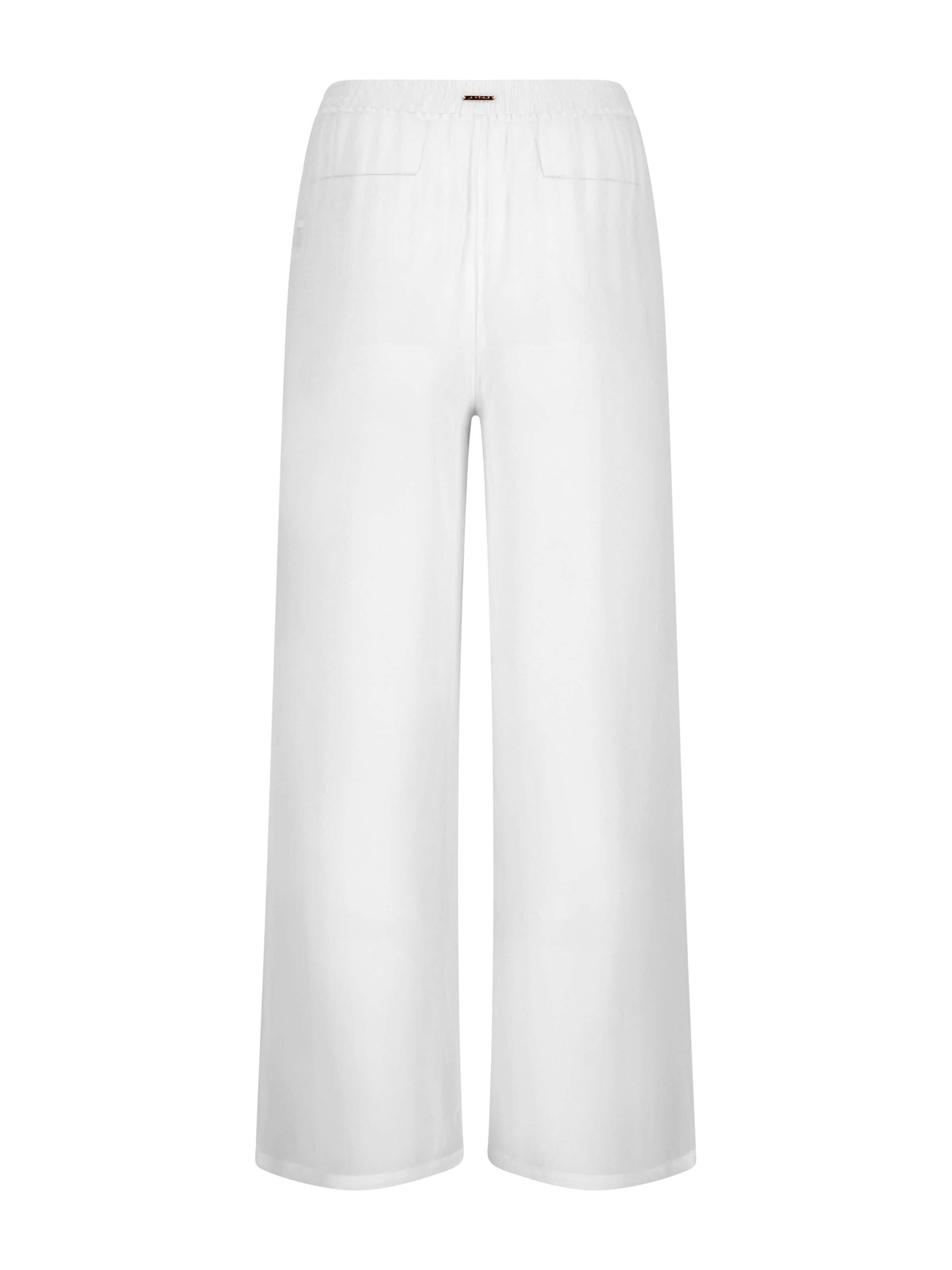 La Michaux Loosefit Bügelfaltenhose 'JULES'‌‌‌‌‌‌ in Weiß