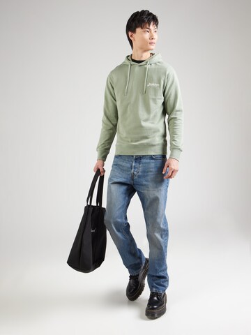 JACK & JONES Sweatshirt 'JJBeau' i grön
