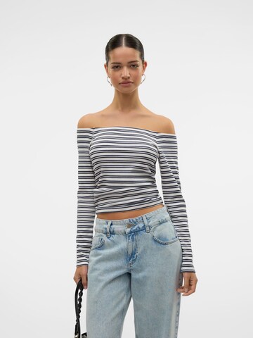 VERO MODA Shirt 'VMSimi' in Wit: voorkant