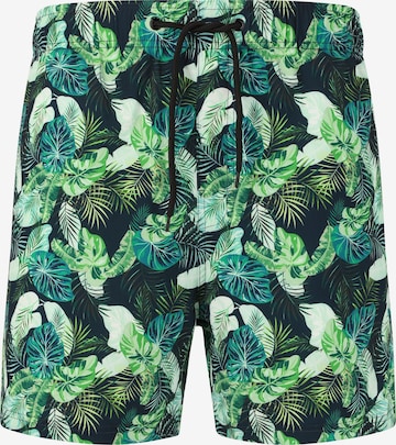 Cruz Zwemshorts 'Toby' in Groen: voorkant