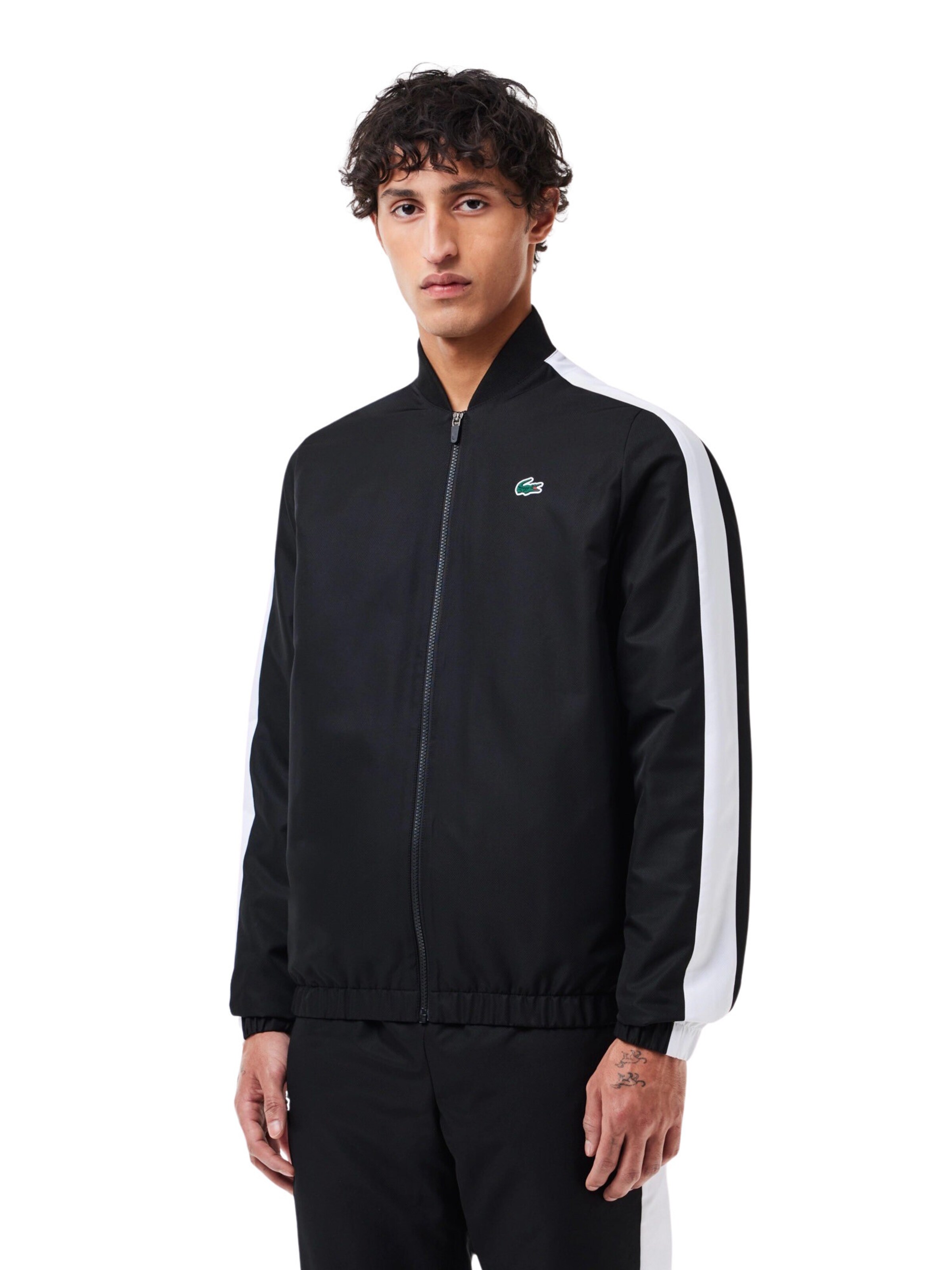 LACOSTE Костюм для бега в Черный: спереди