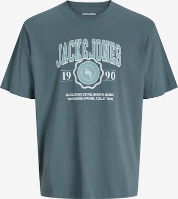 mėlyna Jack & Jones Plus Marškinėliai 'JJMako': priekis