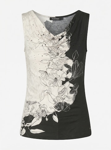 Top di KOROSHI in nero