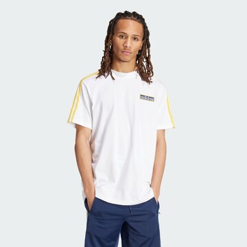 ADIDAS ORIGINALS T-shirt 'Adibreak' i vit: framsida