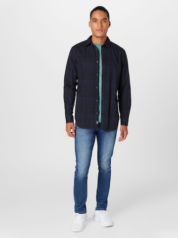 Only & Sons Regular Fit Hemd in Blau