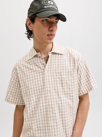 JACK & JONES Comfort Fit Skjorte i hvid