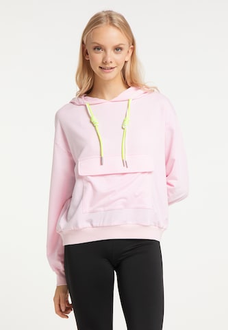 myMo ATHLSR Sportief sweatshirt in Roze: voorkant