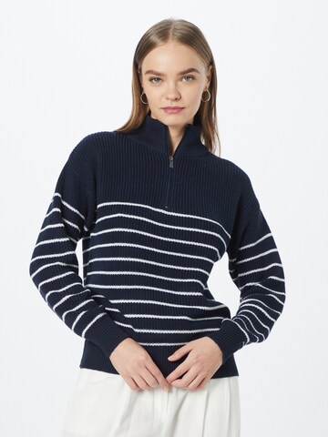BLUE SEVEN Sweater in Blue: front