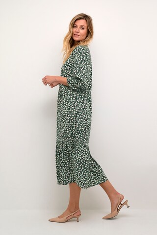 Robe 'Tiah' Cream en vert