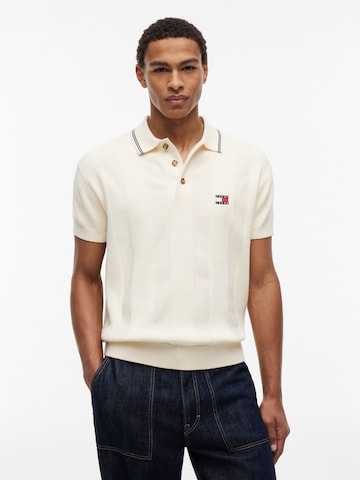 Tommy Jeans Neulepaita värissä beige: etupuoli