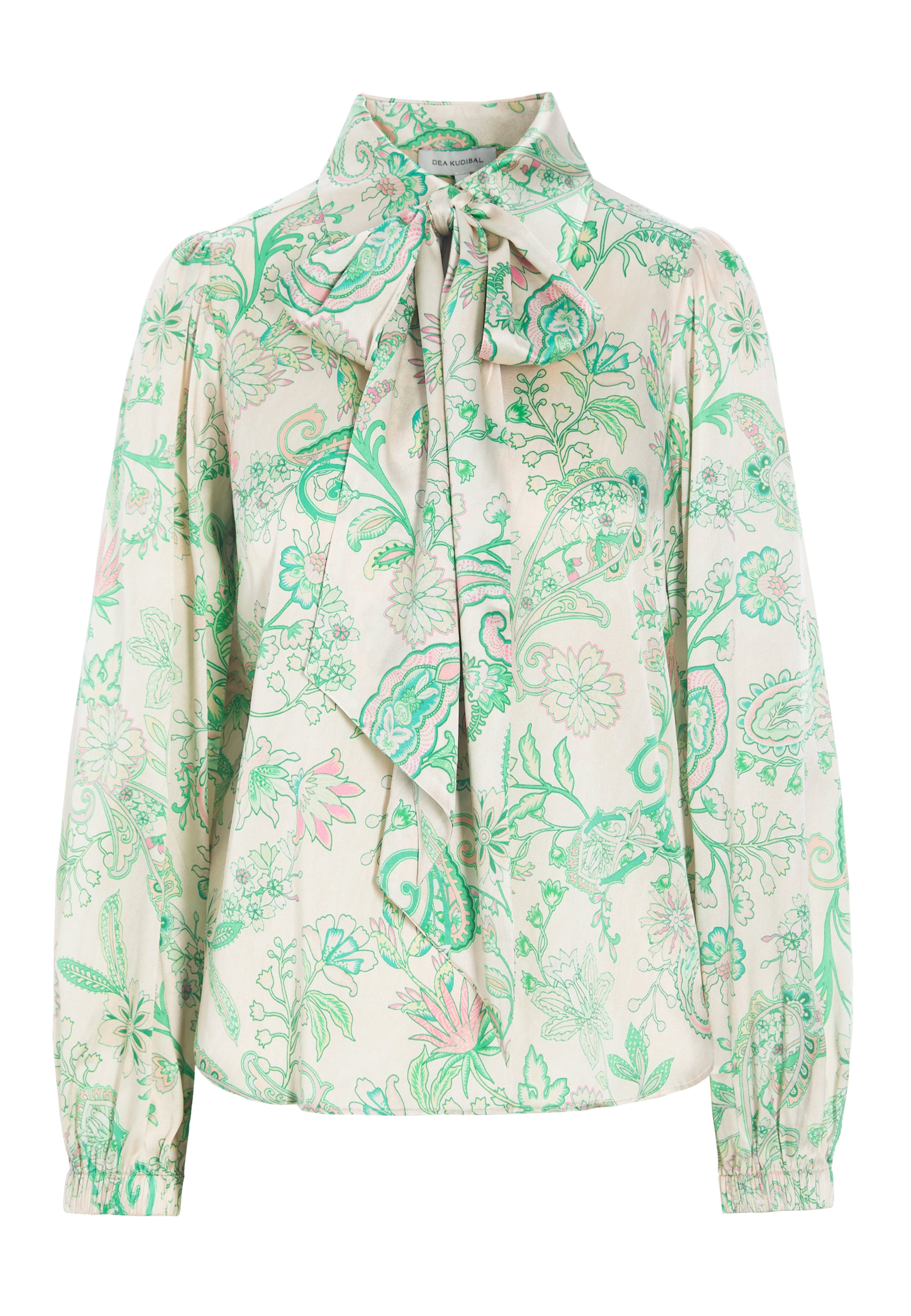 Dea Kudibal Blouse 'Kikkidea' in Green: front