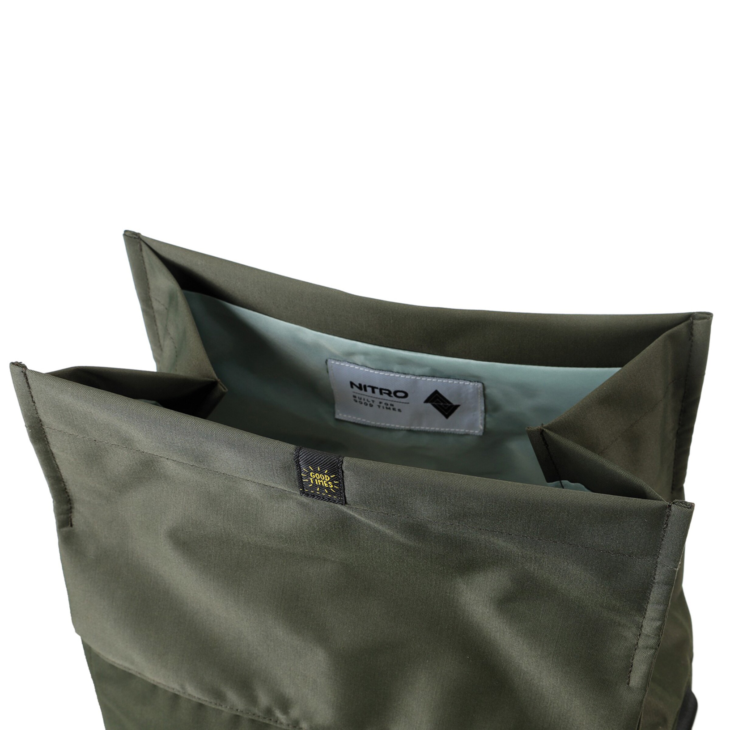 NitroBags Rucksack 'Scrambler' in Grün