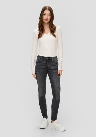 Skinny Jean QS en gris