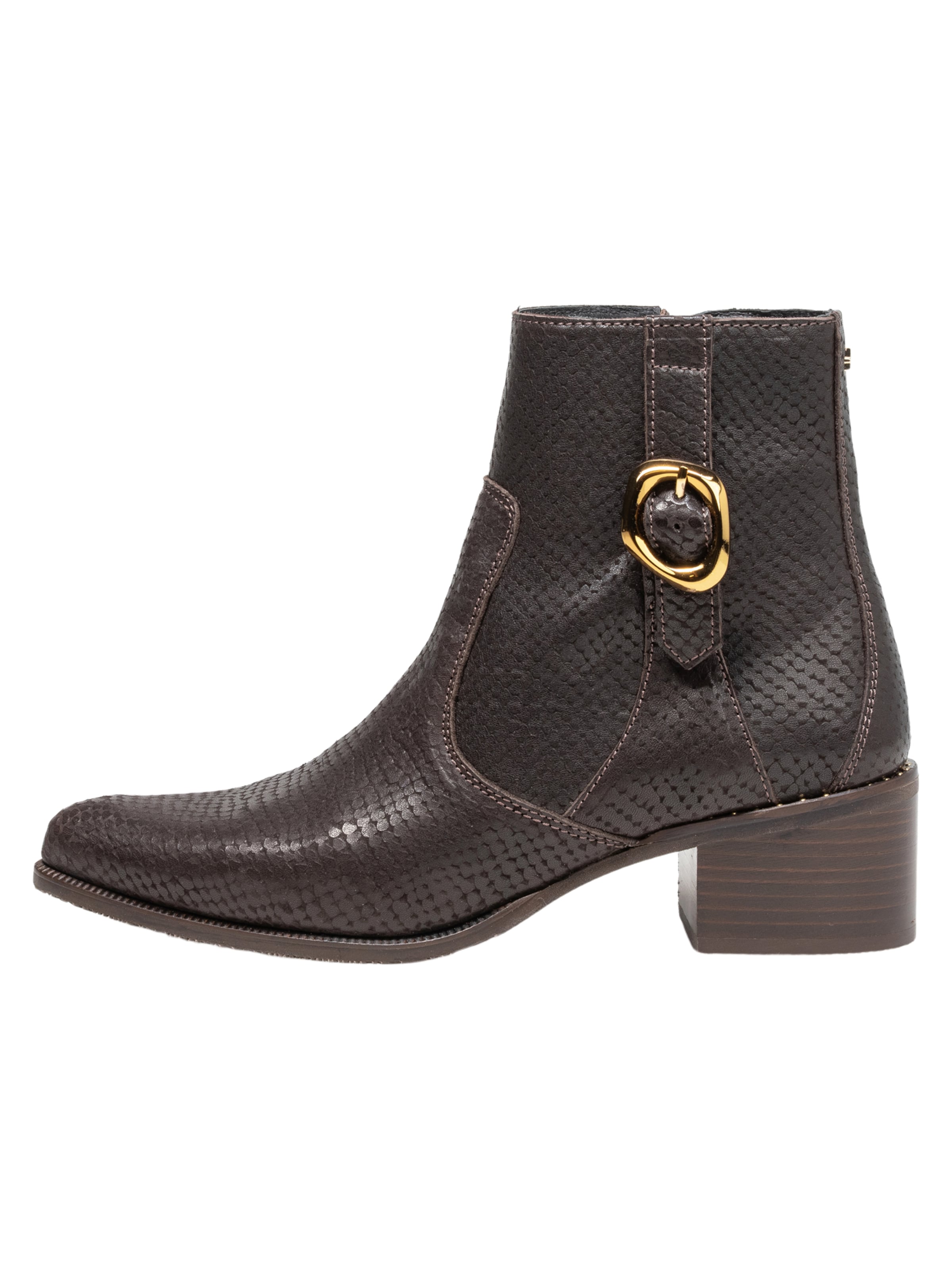 Ankle boots 'EVI 05' di Floris van Bommel in marrone: frontale