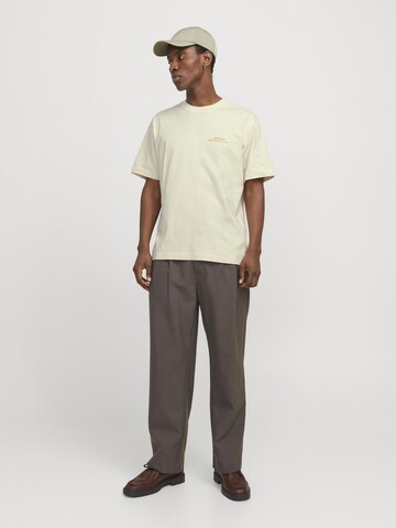 T-Shirt JACK & JONES en beige