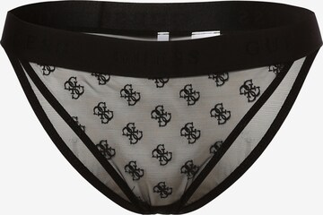 Slip GUESS en noir : devant