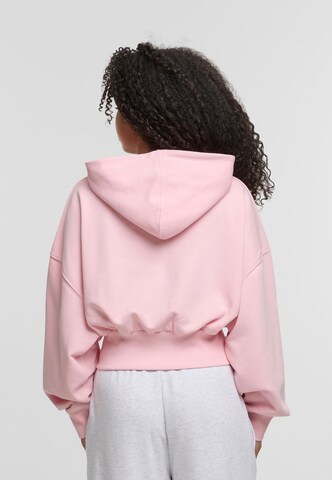 DEF Sweatshirt 'Nice' in Pink