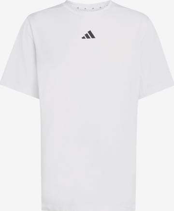 ADIDAS PERFORMANCE Funktionsshirt 'D4T Essentials' in Weiß: Vorderseite