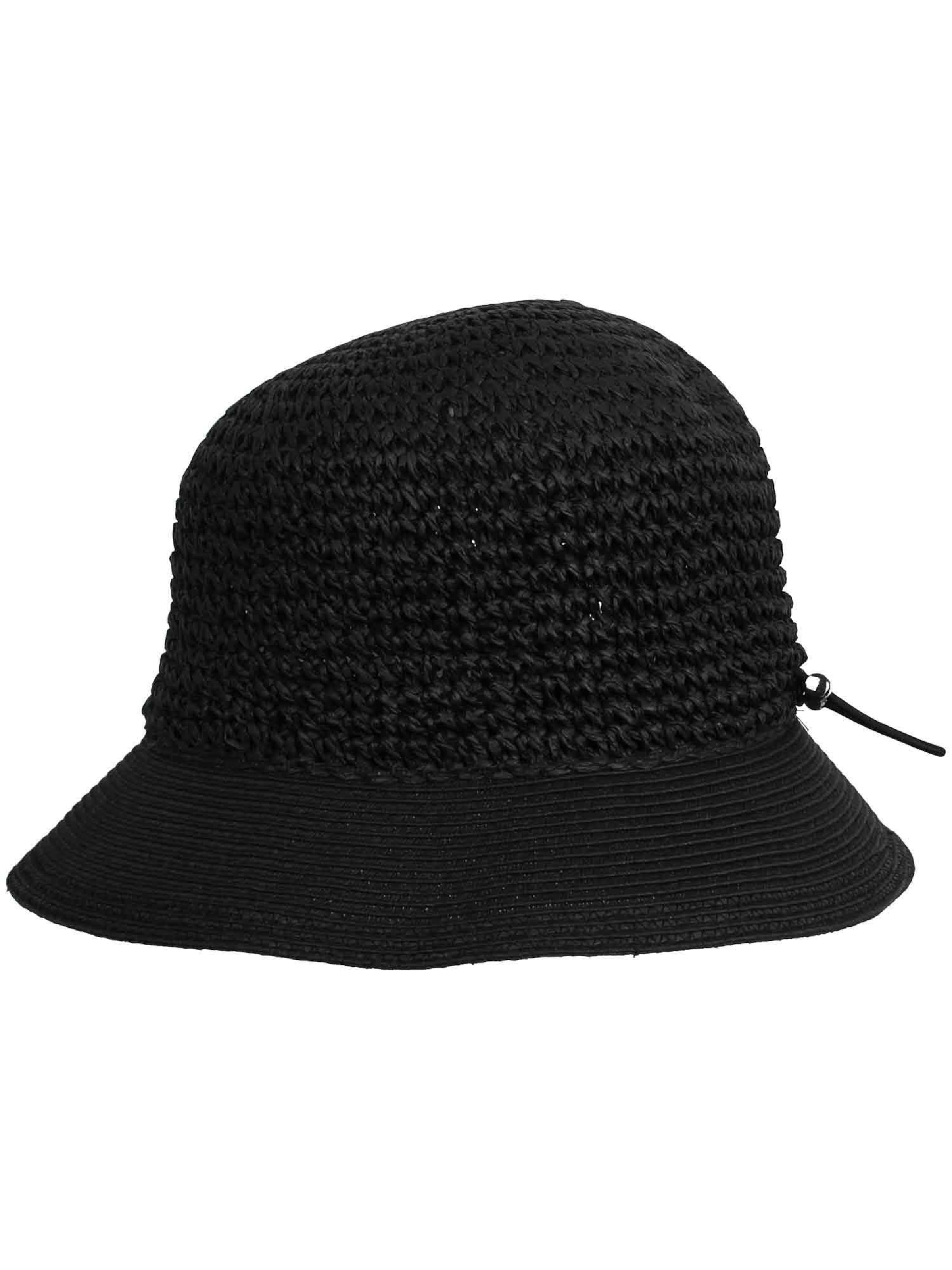 LOEVENICH Hut in Schwarz: Vorderseite