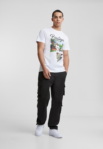 Mister Tee Shirt in Weiß