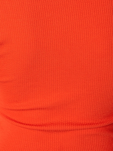 Bershka Tričko - oranžová