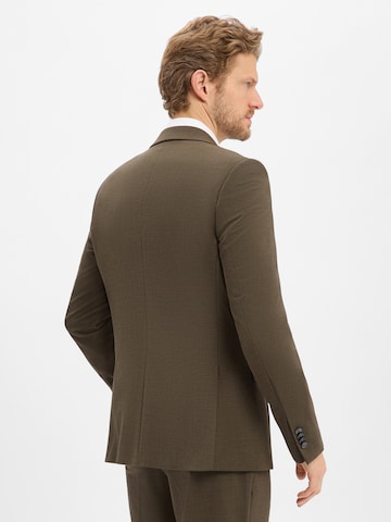 BENVENUTO Slim fit Suit Jacket 'Salvi' in Green