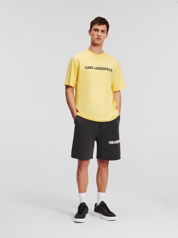 T-Shirt Karl Lagerfeld en jaune