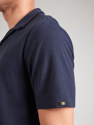 T-Shirt No Excess en bleu