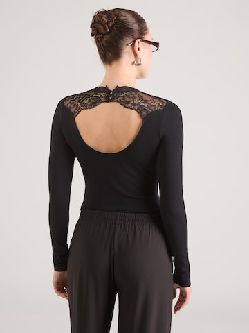 ABOUT YOU Боди-футболка 'Viveka' в Черный
